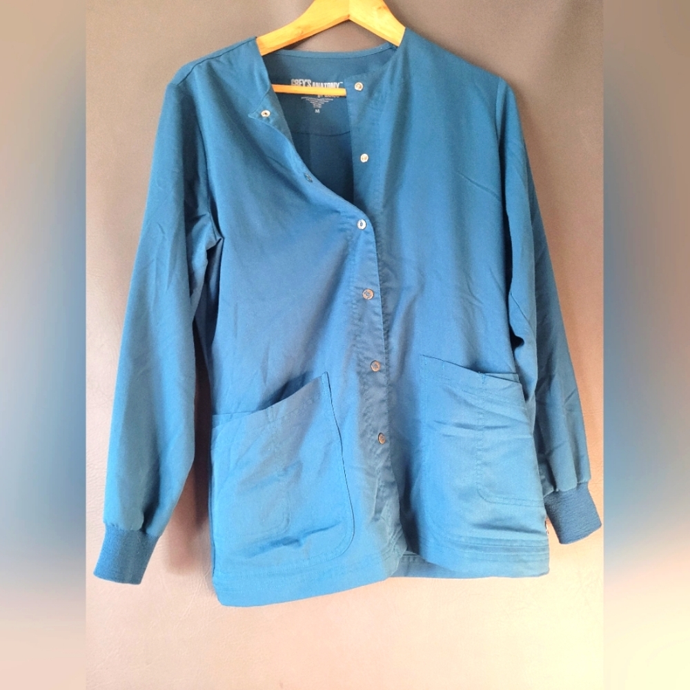 Grays anatomy scrubs long sleeve blue from abc